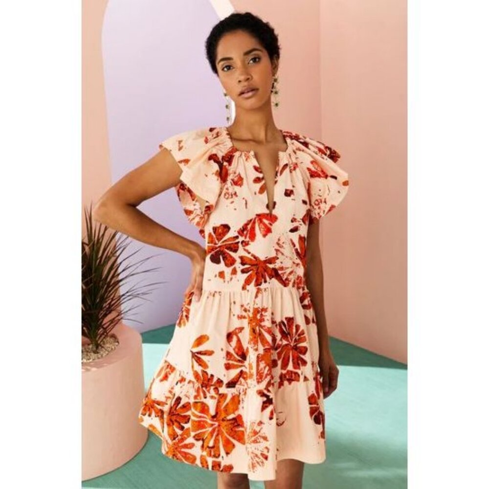 Marie Oliver NWT Kara Mini Dress in Aloha Summer size Large